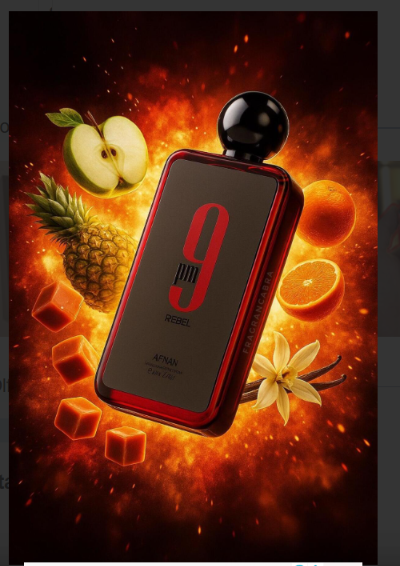 Perfume Afnan 9pm Rebel 3.4 Eau De Parfume Unisex
