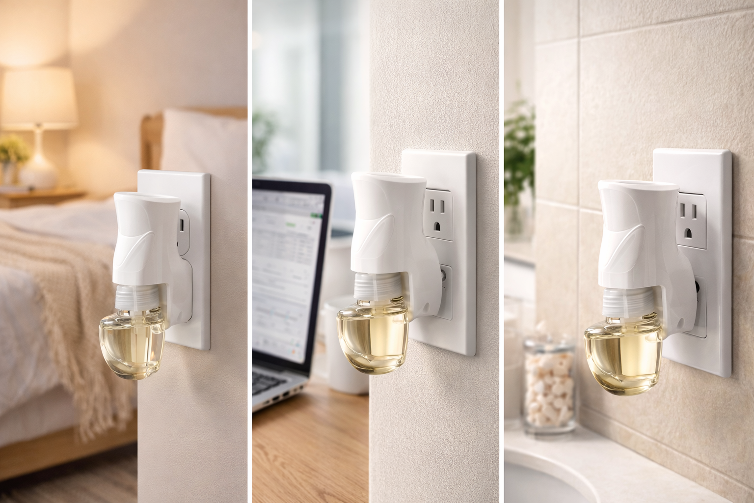 Air Wick Aromatizante Eléctrico 9 Repuestos Panque Navideño/Buñuelo de Caramelo