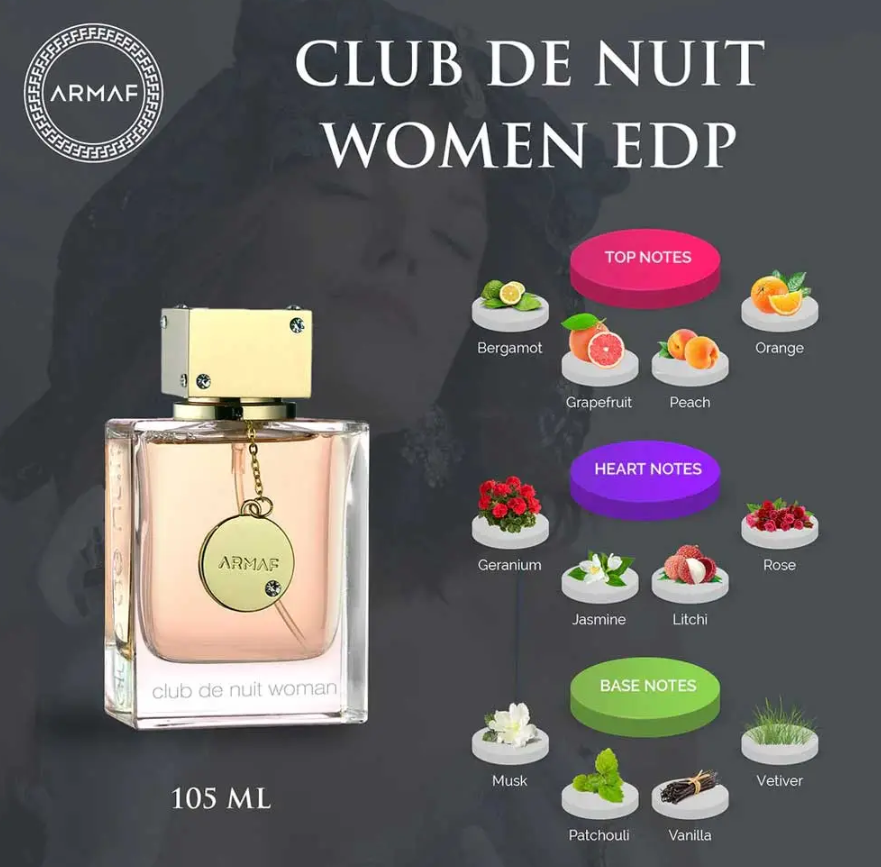 Armaf Club De Nuit Woman EDP 105ml Perfume Mujer
