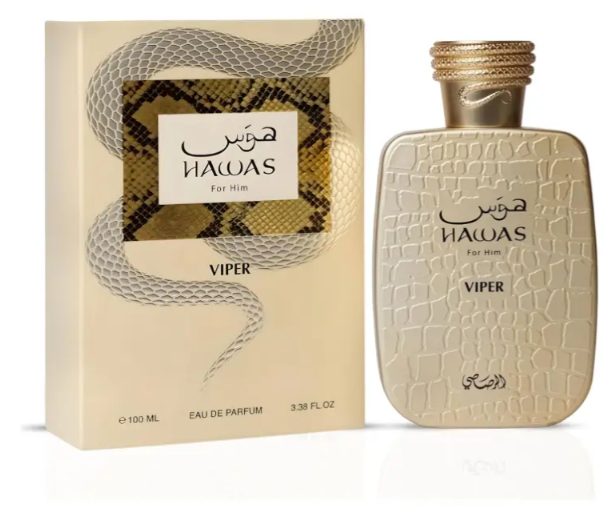 Rasasi Hawas Viper Eau de Parfum 100 ml | Perfume Árabe Original para Hombre