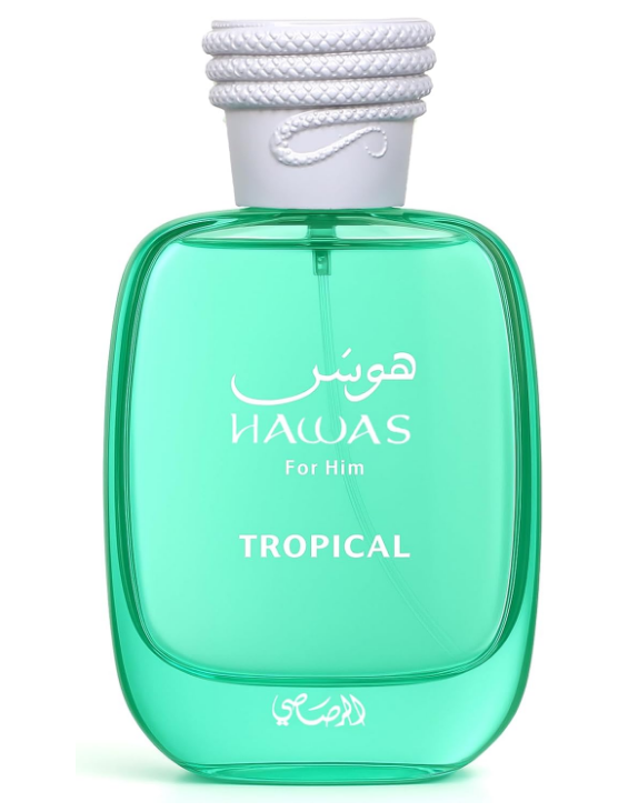Rasasi Hawas Tropical Eau de Parfum 100 ml Perfume Árabe Original para Hombre