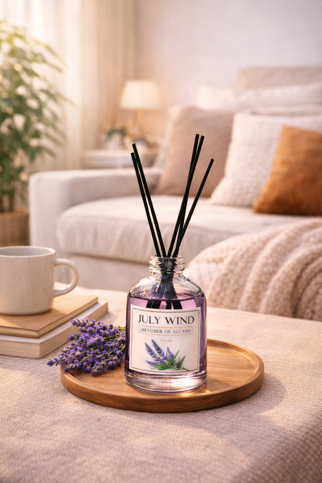 Difusor Aromas Varillas July Wind 110ml Ambientador