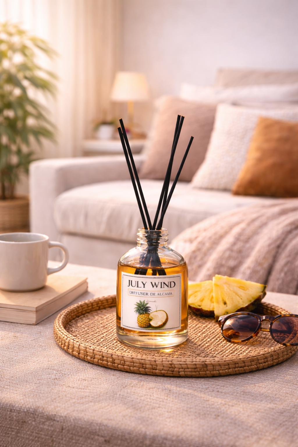 Difusor Aromas Varillas July Wind 110ml Ambientador