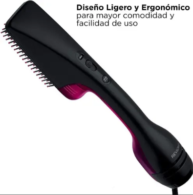 Revlon One Step Secadora Estilizadora 2 En 1 Antifrizz Profesional